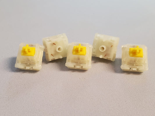 Lubed Gateron Milky Yellow Pro