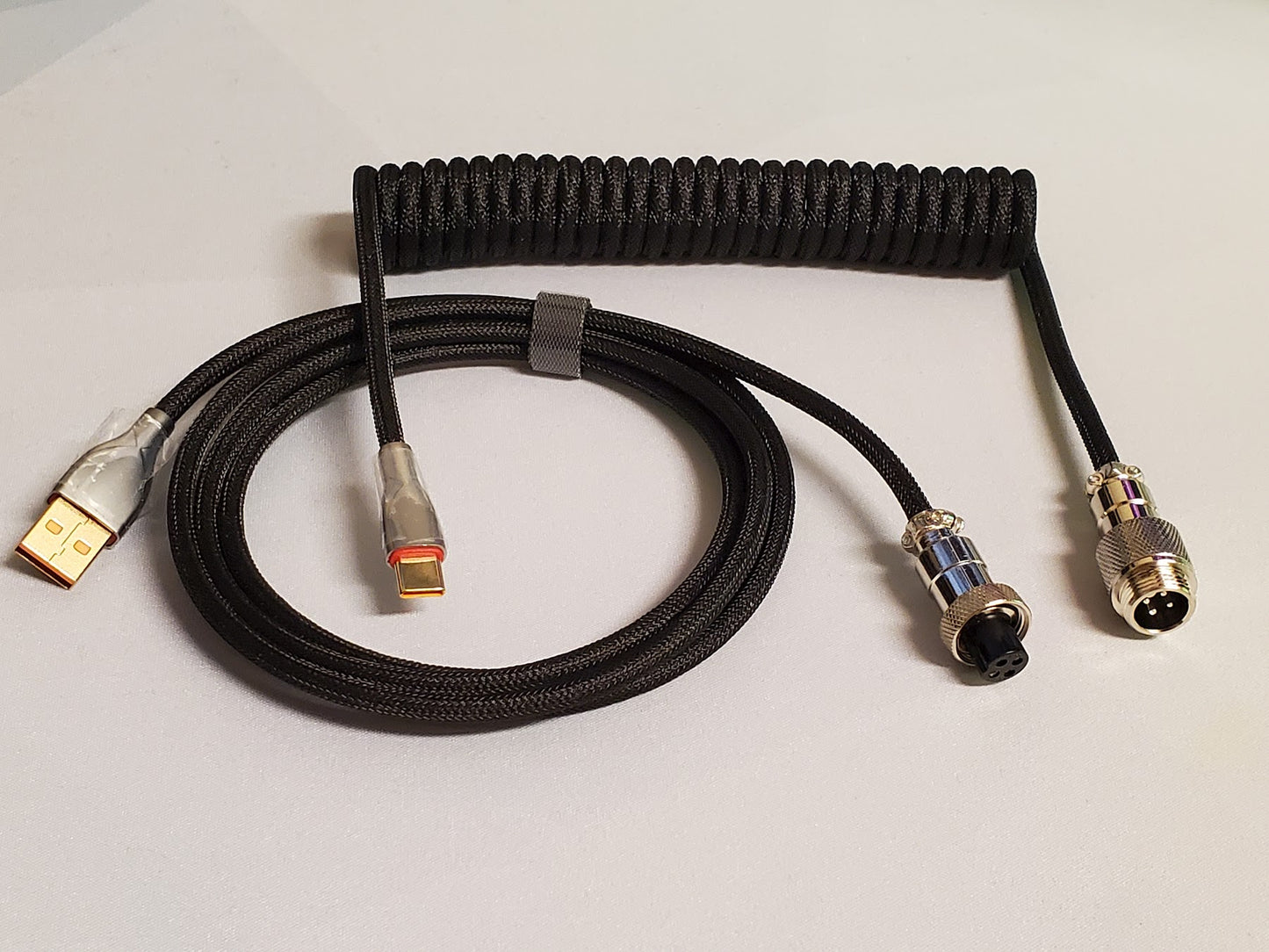 Coiled Aviator USB Cables